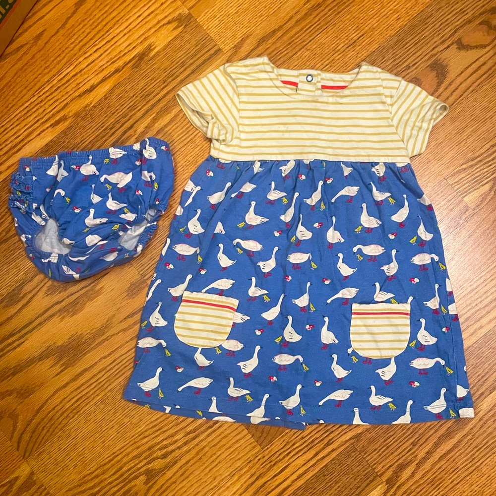 Boden Ducky Dress w Bottoms
